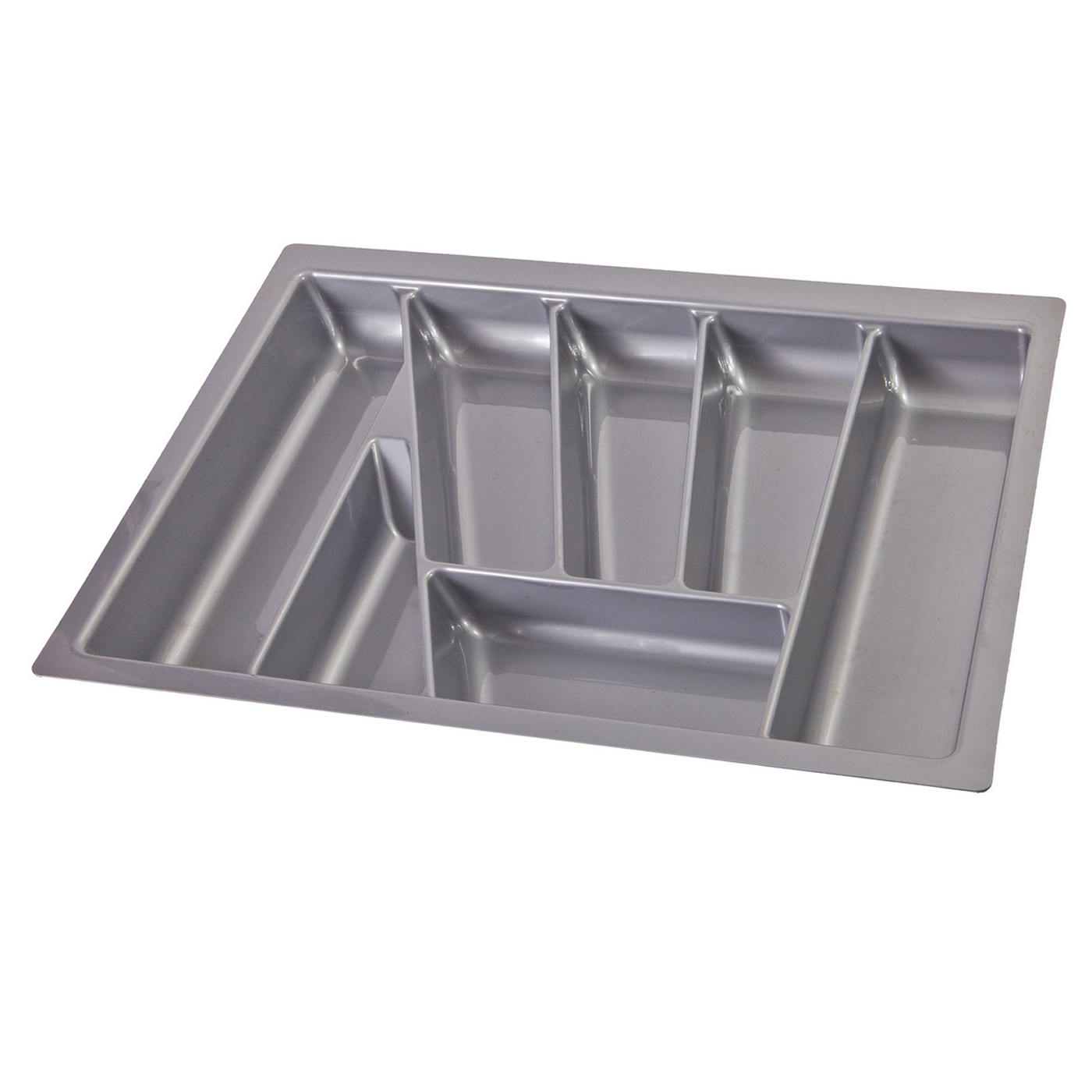 Лоток для столовых приборов 600 VERSO металлик 530*430 AKS 13444