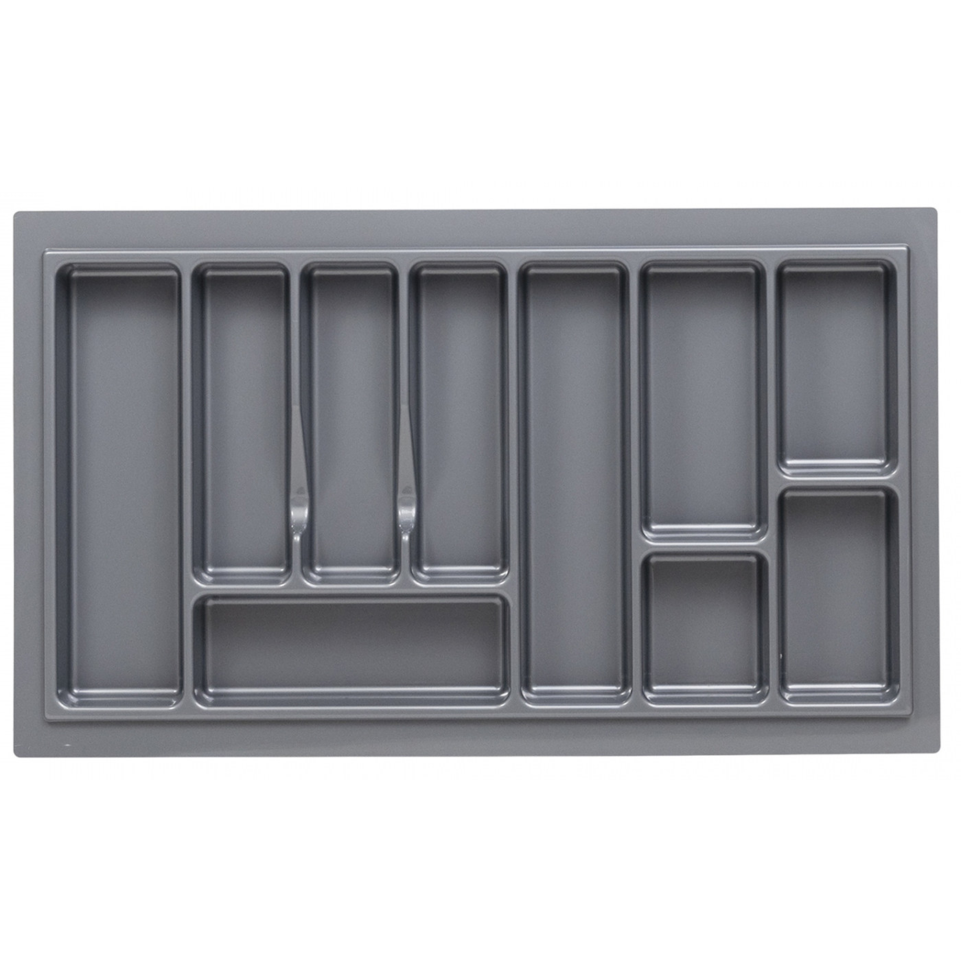 Лоток для столовых приборов 800 STANDARТ металлик 730*430 РП AKS 67353