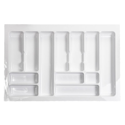 Лоток для столовых приборов 800 COMFORT 735*490 белый AKS 13439