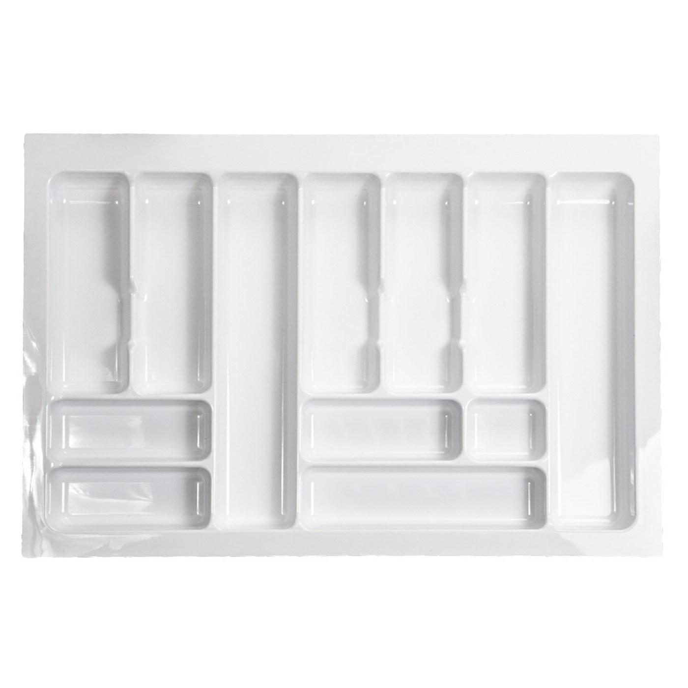 Лоток для столовых приборов 800 COMFORT 735*490 белый AKS 13439