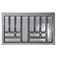 Лоток для столовых приборов 900 COMFORT 835*490 металлик AKS 13441