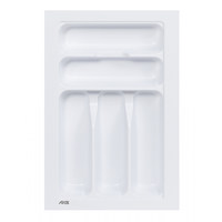 Лоток для столовых приборов 400 BASIC 315*485, белый AKS 113747