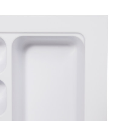 Лоток для столовых приборов 400 BASIC 315*485, белый AKS 113747