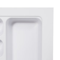 Лоток для столовых приборов 400 BASIC 315*485, белый AKS 113747