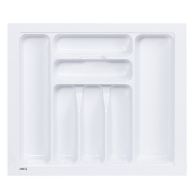 Лоток для столовых приборов 600, белый 535*490 AKS 113710 (стар.код 20080)