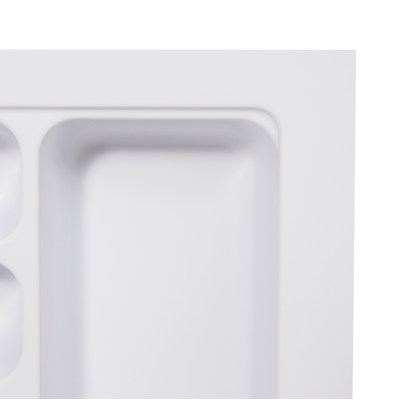 Лоток для столовых приборов 600, белый 535*490 AKS 113710 (стар.код 20080)