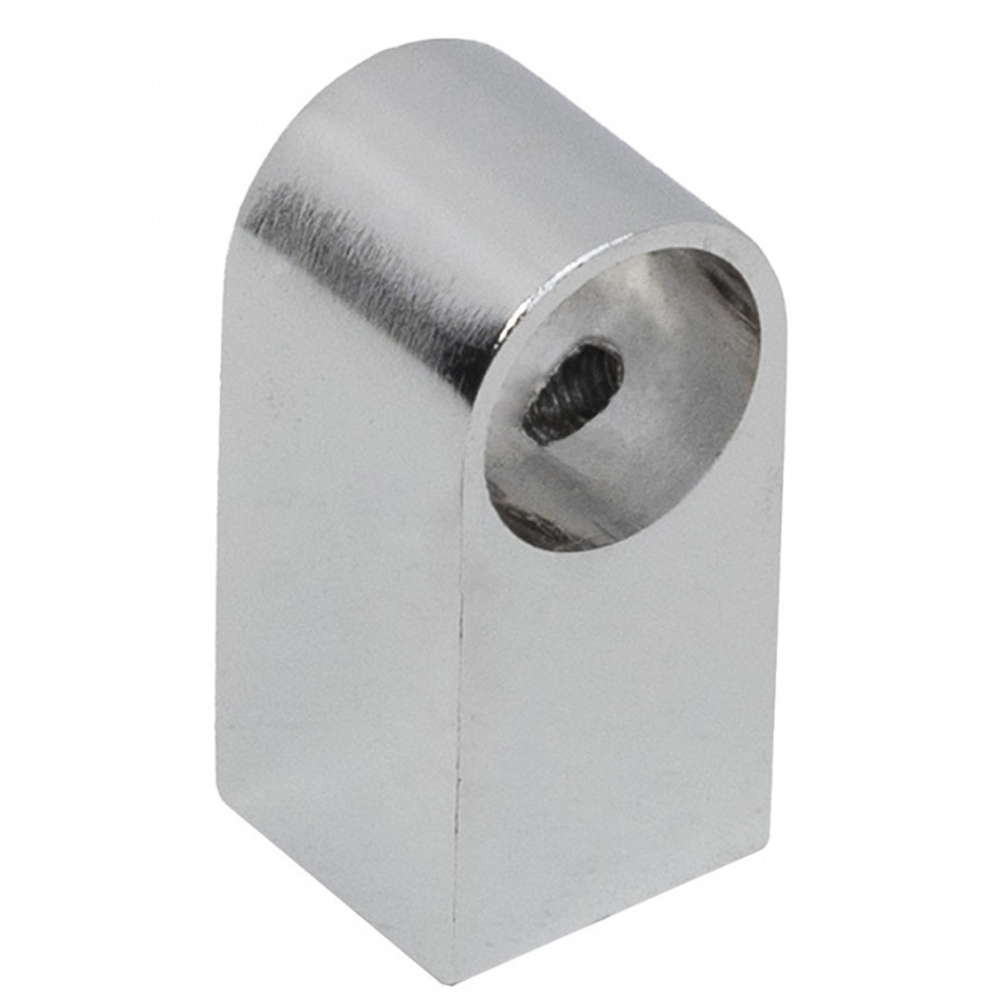 Держатель релинга простой, хром AKS  11374