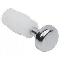 Заглушка релинга простая, хром AKS  22698