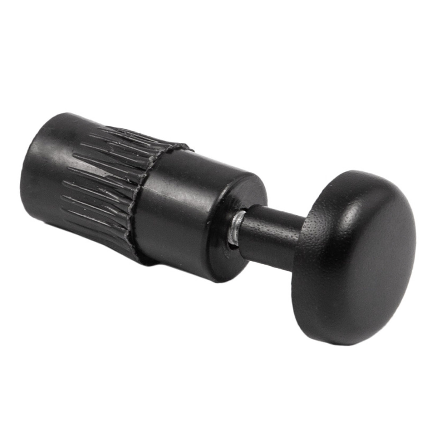 Заглушка релинга простая модерн, черный AKS  62158