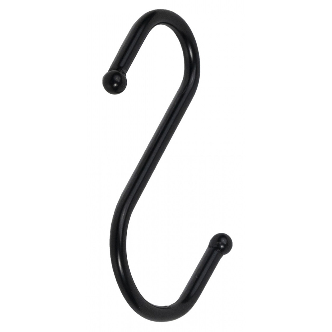 Крючок на релинг черный, ретро AKS 62742