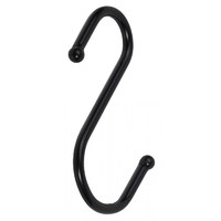 Крючок на релинг черный, ретро AKS 62742