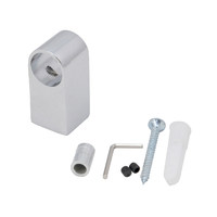 Держатель рейлинга простой, хром AKS 77828