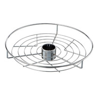 Корзина центральная d350 на трубу d50мм, хром AKS  12106