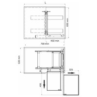 Магический угол 900 ICON, графит PRIME by AKS 112515