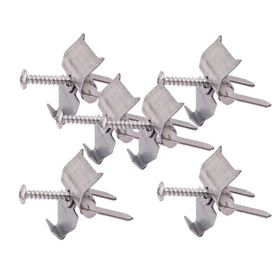 Крепление для врезных моек и нержавеющей стали ,(уп.6 шт.) AKS  33562