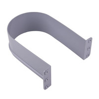 Обвод для сифона (пластик) серый AKS 73494