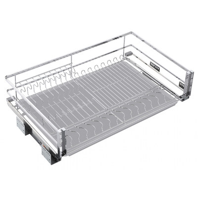 Корзина Сушка 600мм FLAT LINE,напр. скрытого монтажа с доводчиком, хром, нерж.сталь AKS 90619