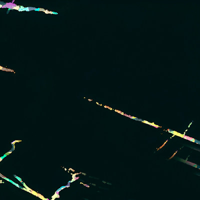 Пленка Молния черная ПВХ 2008 (0,45х1400мм) Китай