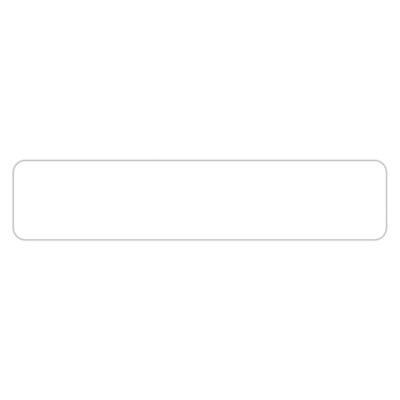 П Кромка Белая гладкая № 2001 GP35 0,4мм (200м)