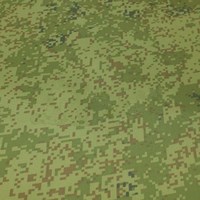 Оксфорд 210 PU камуфляж пиксель