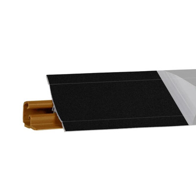 Плинтус Черный матовый 3м №LB23RUS-12 (кз № LB23-619)