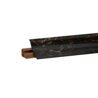 Плинтус Мрамор марквина черный 3м №LB23RUS-20 (кз № LB23-619)