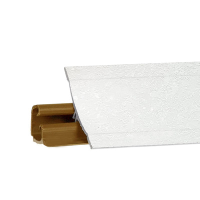Плинтус Жемчуг белый 3м №LB23RUS-106 (кз № LB23-600 или 11)