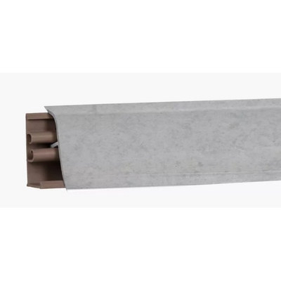 Плинтус Бриллиант белый 3м №LB38RUS-36 (кз № LB38-210)