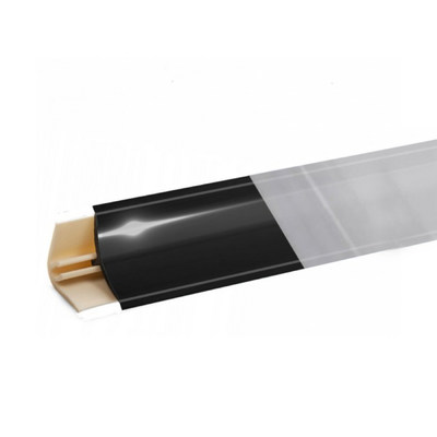 Плинтус Черный глянец 3м №LB15RUS-57 (кз № LB15-619)