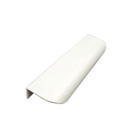 Ручка торцевая EVA BALANCE 320мм (L397мм), белый матовый (уп30 шт) 3489