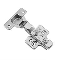 Петля полунакладная 08 доводчик, clipon (200шт/уп) ТММ