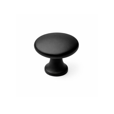 Ручка кнопка FK708-knob, матовый черный 59836