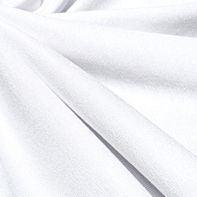 Ткань трикотажная 80 гр./кв.м. ш.212 см белый (№0104)