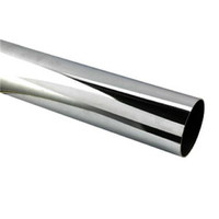 Штанга D 50х0,9х3000 мм, сталь, хром (уп 4 шт)