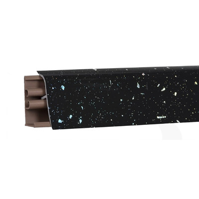 Плинтус Искра черная (Антарес) 3м № LB381-6027