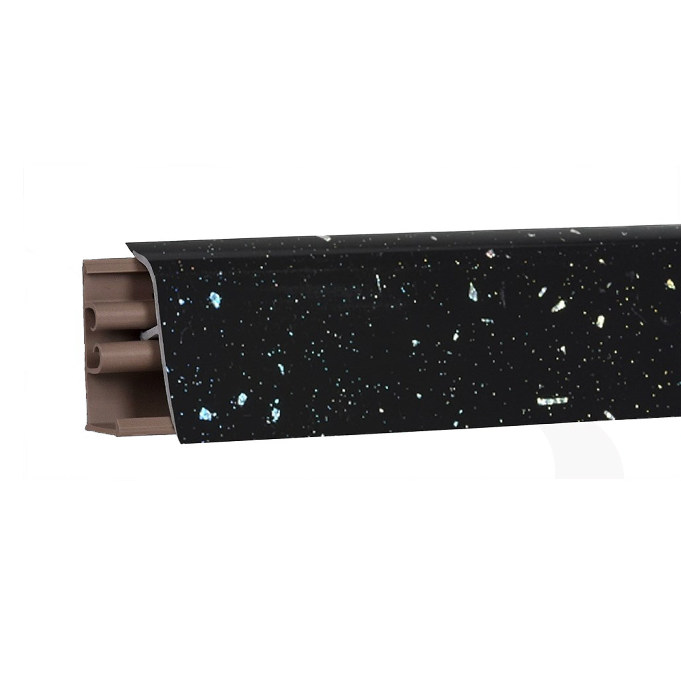 Плинтус Искра черная (Антарес) 3м № LB381-6027