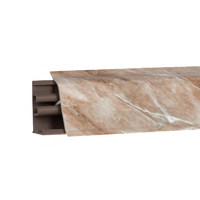 Плинтус Мрамор бежевый светлый 3м № LB381-675 (№ 328)