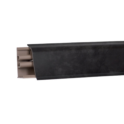 Плинтус Гранит черный 3м № LB381-688 (№ 375)