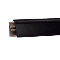 Плинтус Черный матовый 3м № LB381-6051 (№ 459)