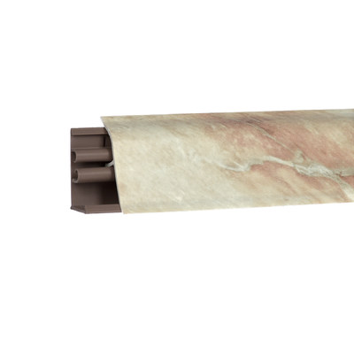 Плинтус Мрамор бежевый 3 м № LB381-6031 (№ 329)