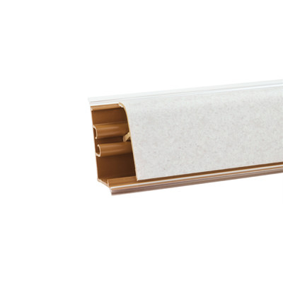 Плинтус Бриллиант белый 3м № LB381-6188 (№ 460)