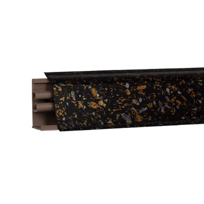 Плинтус Черная бронза матовый 3м № LB381-6113