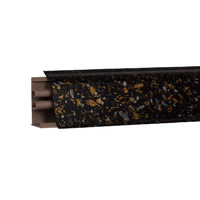 Плинтус Черная бронза матовый 3м № LB381-6113