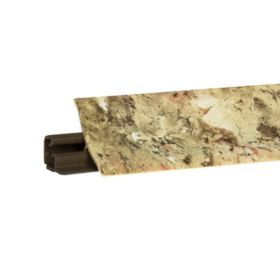 Плинтус Мрамор золотой 3м № LB23-6189