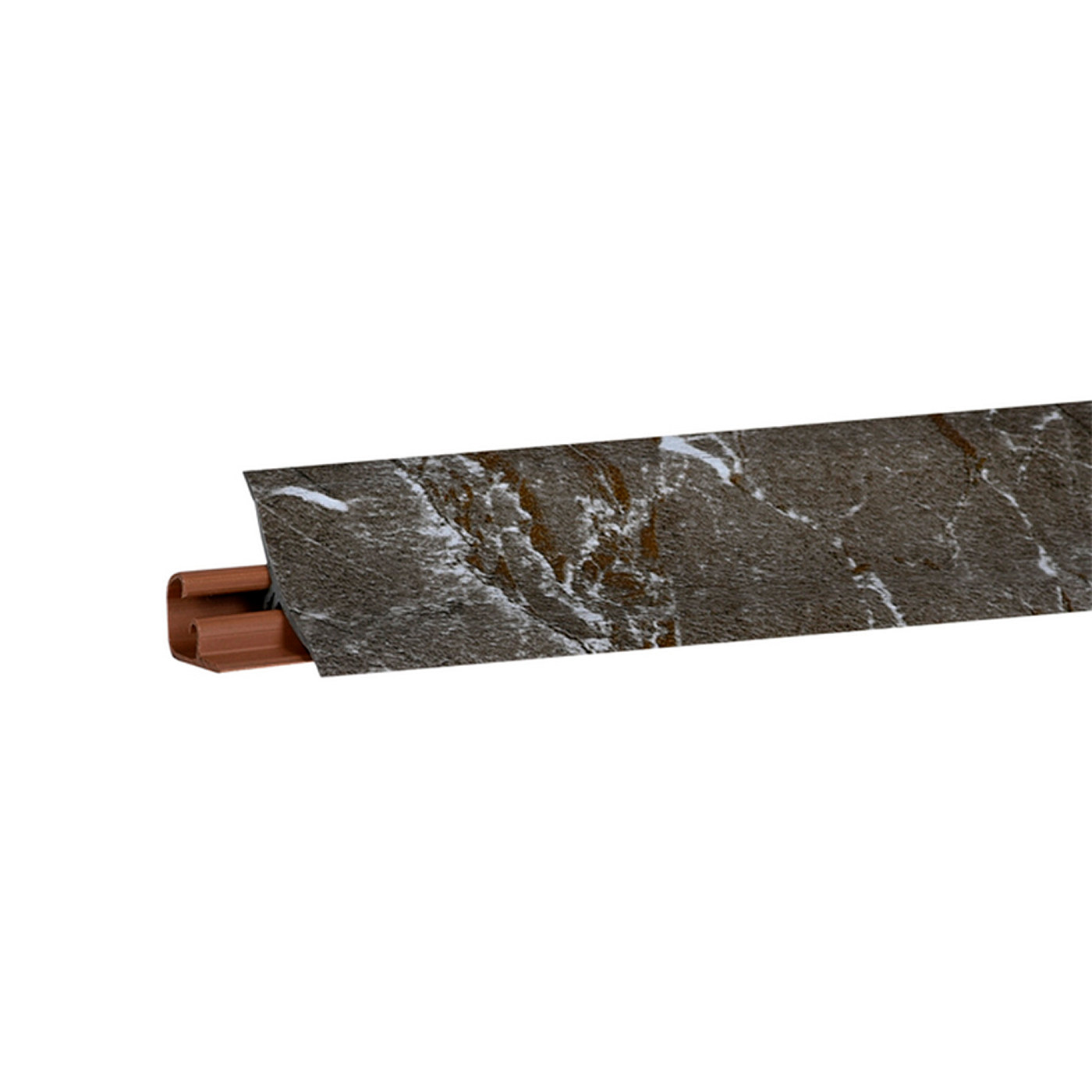 Плинтус Мрамор черный 3м № LB23-6213