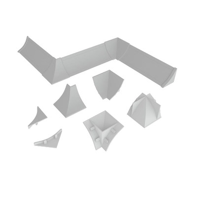 Комплект заглушек Белый № LB23-600