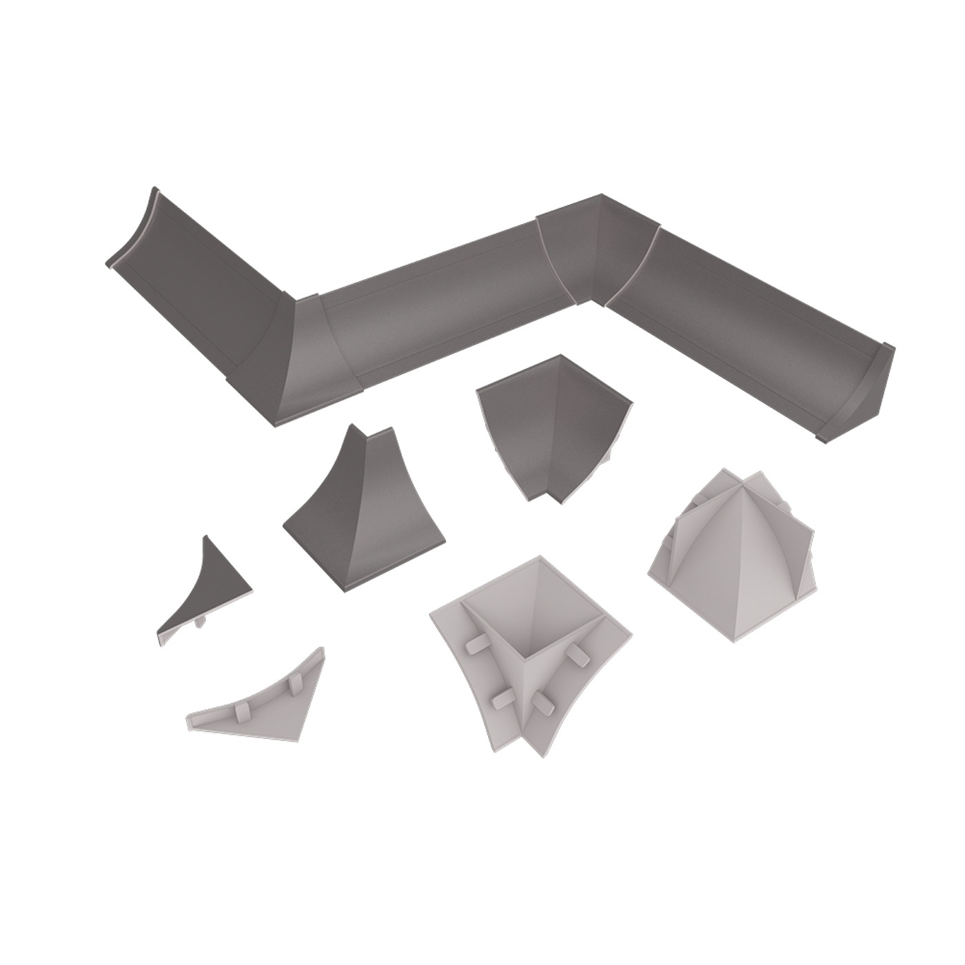 Комплект заглушек Искра белая глянец № LB23-6082