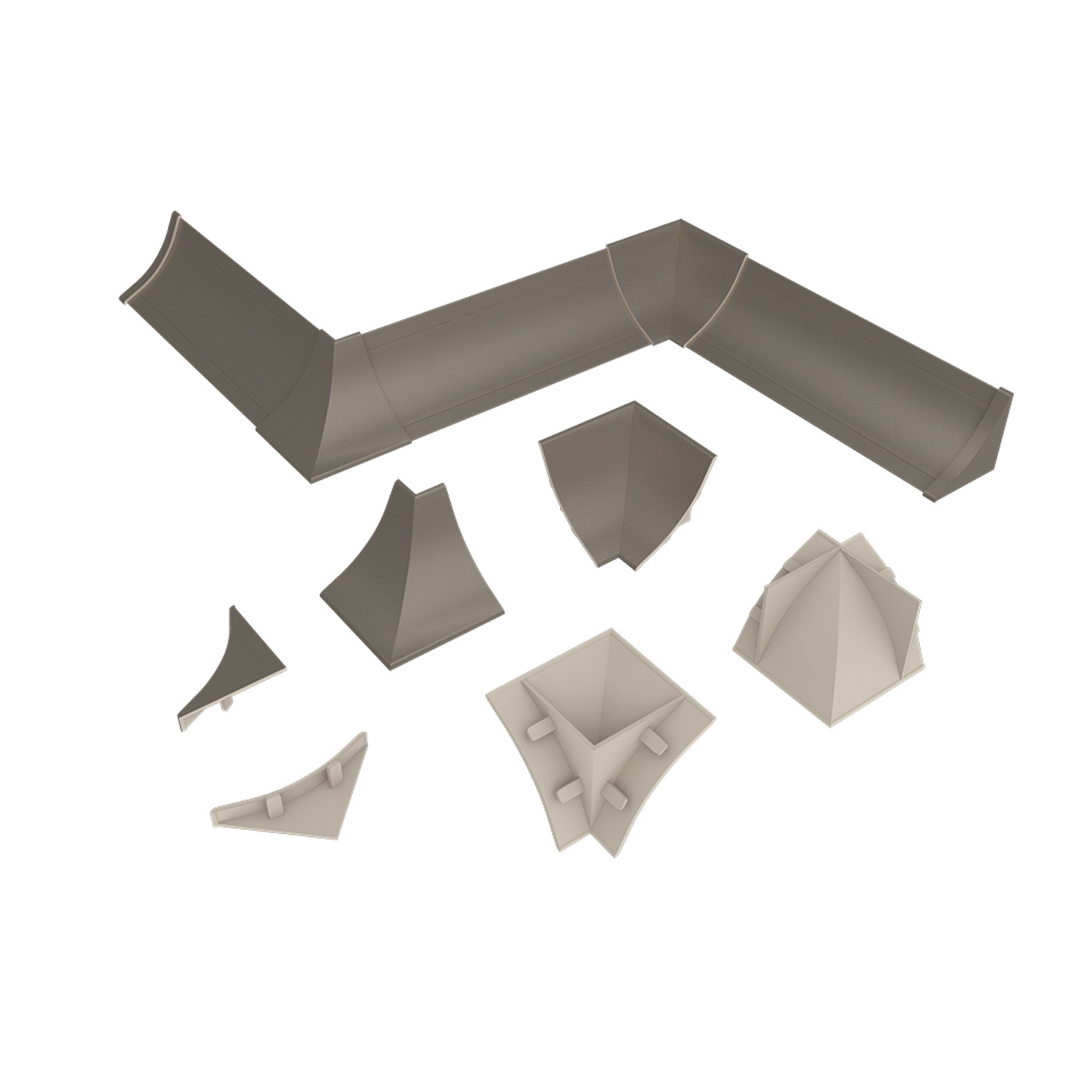 Комплект заглушек Белый камень № LB23-6017