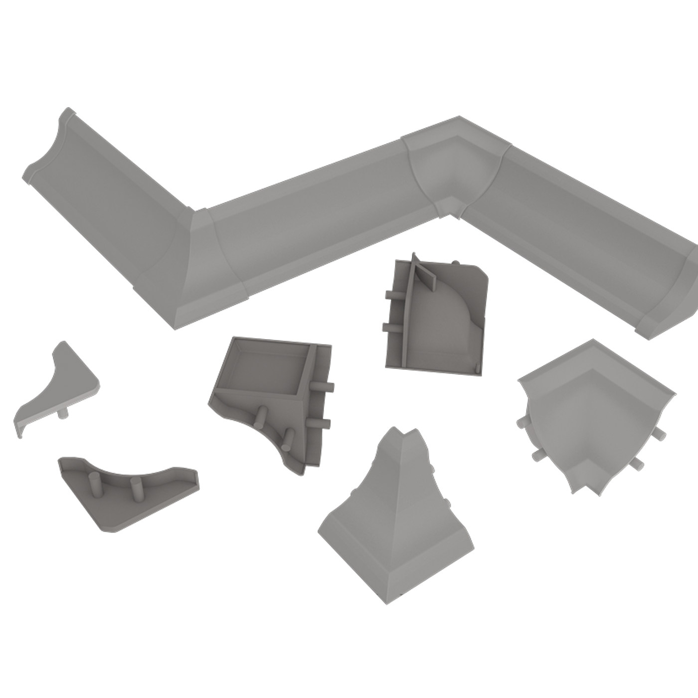 Комплект заглушек Серый № LB15 RUS-13