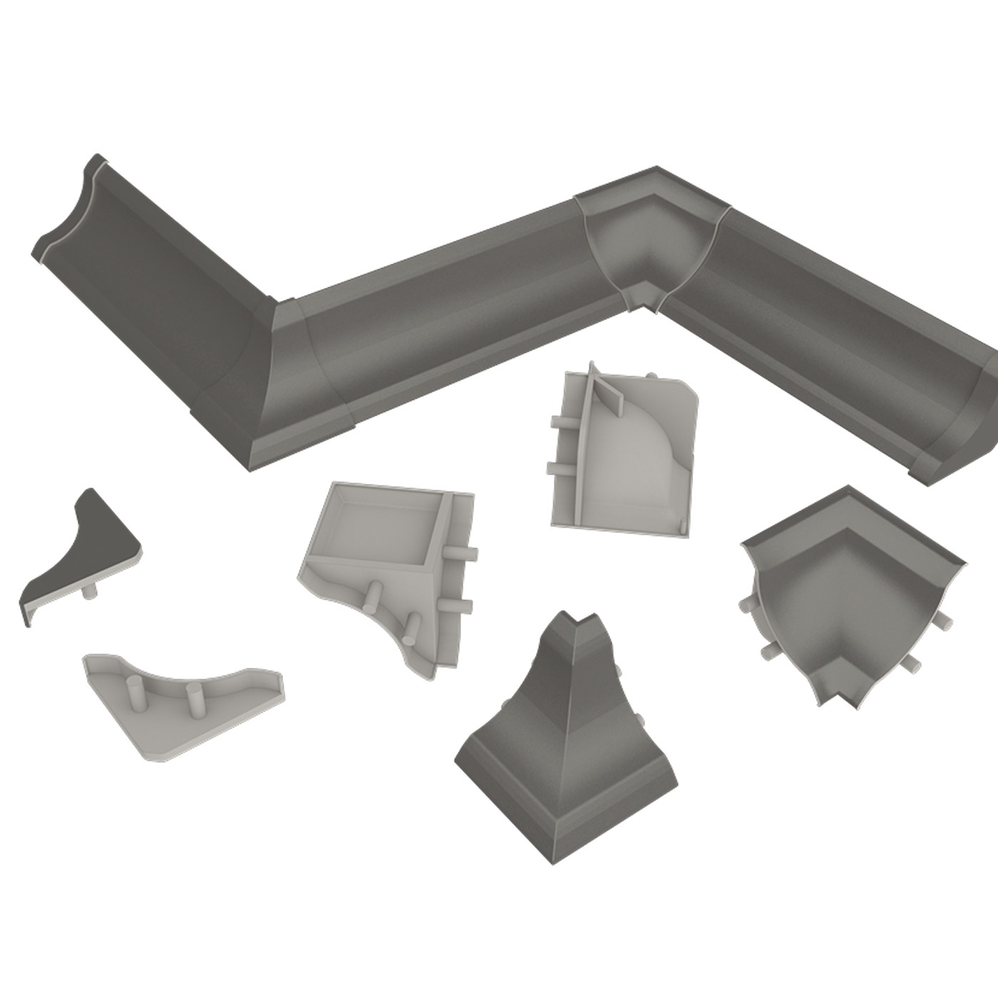 Комплект заглушек Серебристый № LB15 RUS-01